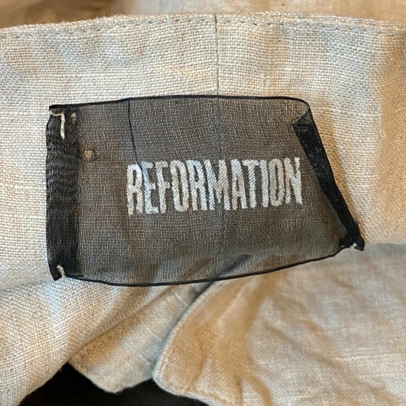 Reformation Torta Linen Jumpsuit in Sand Beige 33599 - Picture 12 of 15